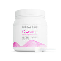 Thumbnail for Theralogix Ovasitol Inositol Powder - 90-Day Supply - Myo-Inositol & D-Chiro Inositol for Hormone Balance & Ovarian Function Support* - NSF Certified - 400 g (180 Servings)