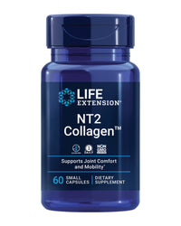 Thumbnail for Life Extension NT2 Collagen™, Joint Health Supplement for Joint Comfort & Mobility, Gluten-Free, Non-GMO, 1 Daily, 60 Small Capsules