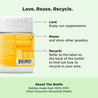 Thumbnail for OLLY Probiotic Gummy, Immune and Digestive Support, 1 Billion CFUs, Chewable Probiotic Supplement, Mango, 25 Day Supply - 50 Count