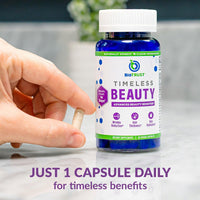 Thumbnail for BioTrust Timeless Beauty Ceramide Booster - Hair & Skin Restoring Phytoceramides Supplement + Vitamin C, Vitamin E, Biotin, Zinc, Hyaluronic Acid - Potent Blend for Hair, Skin & Nails - 30 Capsules