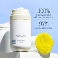 Thumbnail for Beekman 1802 Bloom Cream Goat Milk Face Moisturizer Jumbo Refill Pod, 3.38 fl. oz. - Lightweight, Gentle, Deeply Hydrating & Nourishes Skin Barrier - All Skin Types - Cruelty Free