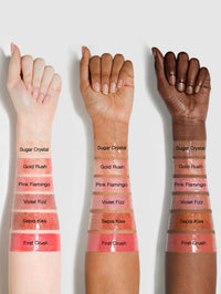 Thumbnail for SHEGLAM Pout-Perfect Moisturizing Solid Lip Gloss Shimmer Lip Plumper - Pink Flamingo