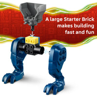 Thumbnail for LEGO NINJAGO Jay's Dragon Mech Fight Building Toy - Pretend Play Set for Boys & Girls, Ages 4+ - Includes 2 Minifigures - Gifts for Birthdays - 71853