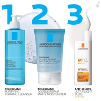 Thumbnail for La Roche-Posay Anthelios Light Fluid Facial Sunscreen SPF 60, Lightweight Sunscreen For Face, Fluid Texture, Broad Spectrum SPF + Antioxidants, Oil Free & Oxybenzone Free, Travel Size 1.7 Fl. Oz.