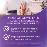 Thumbnail for Doctor's Best Womens Menopause Support (Soy Isoflavone, Black Cohosh, Chaste Tree), Multi-Symptom Relief, Non-GMO, Gluten Free, Vegan 30 Veggie Caps