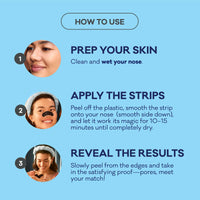 Thumbnail for Bioré Charcoal Deep Cleansing Pore Strips for Men, Nose Strips for Blackhead Removal on Oily Skin, Features C-Bond Technology with Instant Pore Unclogging, 6 Count