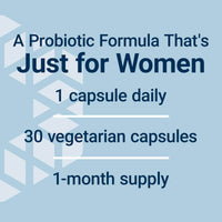 Thumbnail for Life Extension FLORASSIST® Probiotic Women's Health, Vaginal Health, Digestive Health, Immune Health, Gluten-Free, Non-GMO, Vegetarian, Once-Daily Formula, 30 Capsules