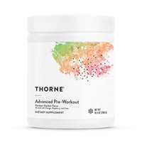 Thumbnail for THORNE - Advanced Pre-Workout - Pre-Workout Powder Supplement with Amino Acids, Naturally Derived Caffeine, Alpha GPC & Beta-Alanine - Rainbow Sherbet - NSF Certified for Sport - 20 Servings