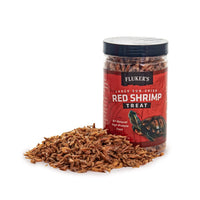 Thumbnail for Fluker's All Natural Large Sun-Dried Red Shrimp, High Protein Treats, Aquatic Turtle Food, Great for Aquatic Frogs, Tegus, Monitors, and Tropical Fish, 2.5 oz