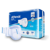 Thumbnail for Attends DDA30 Adult Incontinence Briefs with Tab Closures, Large, 24ct Bag