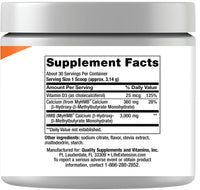 Thumbnail for Life Extension Wellness Code® Muscle Strength & Restore Formula, Vitamin D3, ß-Hydroxy-ß-Methylbutyrate Monohydrate (HMB), Muscle Health, Gluten Free, Non-GMO, 94.2 g