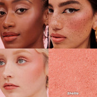 Thumbnail for Benefit Cosmetics WANDERful World Silky-Soft Powder Blush Shellie