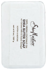 Thumbnail for SHEA MOISTURE 100% Virgin Oil Butter Soap, Coconut, 8 Oz (U-BB-2690)