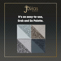 Thumbnail for Juvia's Place Rebel Quad Grey Eyeshadow Palette - Professional Eye Makeup, Pigmented Eyeshadow Palette, Makeup Palette for Eye Color & Shine, Pressed Eyeshadow Cosmetics, Shades of 4, 1.0 Count