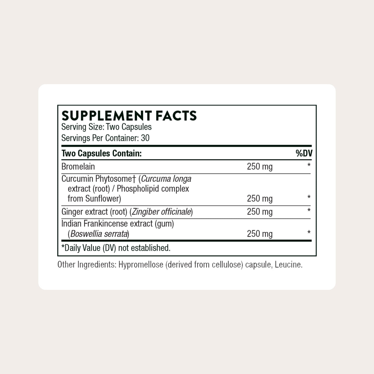 THORNE - Phytoprofen - Supports Healthy Cytokine Balance* - Botanical Blend of Ginger, Boswellia, Ginger Extract & Curcumin - Third-Party Certified - Gluten, Dairy & Soy-Free - 60 Capsules