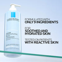Thumbnail for La Roche-Posay Toleriane Moisturizing Milky Cleanser, Gentle Face Cleanser with Glycerin for Dry, Sensitive & Allergy-Prone Skin, Face Wash for Hydration, Makeup Remover Cleanser, 13.5fl oz
