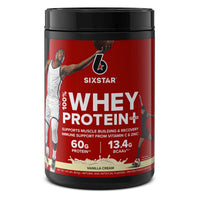 Thumbnail for Whey Protein Powder | Six Star Whey Protein Plus | Whey Protein Isolate & Peptides | Lean Protein Powder for Muscle Gain | Muscle Builder for Men & Women | Vanilla, 2 lbs (Package May Vary)