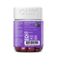 Thumbnail for OLLY Restful Sleep Gummy Supplement with Melatonin & L-Theanine Chamomile, Blackberry Zen, 50 Gummies (25 Day Supply) Supports a Healthy Sleep Cycle* (Packaging May Vary)