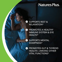 Thumbnail for NaturesPlus Melatonin 10 mg - 90 Fast-Acting Tablets - Vegan, Gluten Free - 90 Servings