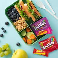 Thumbnail for SKITTLES Original, SKITTLES Wild Berry & STARBURST Original and STARBURST FaveReds Fun Size Chewy Candy Variety Bag, Party Size, 20.13 Oz Bulk Bag
