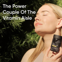 Thumbnail for Sports Research® Vitamin D3 + K2 w/Coconut Oil - Vegan Vitamin D 2500iu (62.5mcg) & Mk7 Vitamin K 100mcg for Bone & Immune Support - Vegan Certified · Non-GMO · Soy Free - 60 Softgels