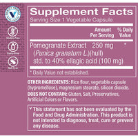 Thumbnail for The Vitamin Shoppe Pomegranate Extract 250MG, Antioxidant That Supports Cellular Health, Superfood (100 Veggie Capsules)