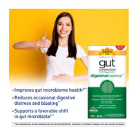 Thumbnail for Country Life Gut Connection Digestive Balance – Prebiotic & Digestive Enzyme Supplement for Gut Health, Bloating Relief, and Improved Bowel Movements – Gluten-Free, Vegan, Non-GMO, 60 Capsules