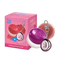 Thumbnail for fwee Blurry Pudding Pot + Keychain SET | Airbrushed Blush & Lip, Buildable Pigment, Long-lasting, Lightweight, Easy to Blend, Natural Soft Matte Finish Makeup – Chill’n (Rich Brown) | 0.17 oz