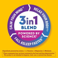 Thumbnail for Nature Made Wellblends Sleep and Recover, Sleep Aid with Melatonin 3mg to Support Restful Sleep, plus L theanine 200mg and Magnesium Citrate, 44 Gummies