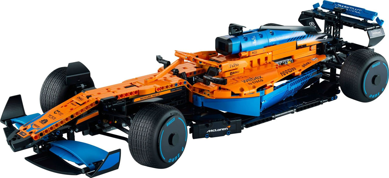 LEGO 42141 Technic McLaren Formula 1 2022 Replica Race Car Model Building Kit, F1 Motor Sport Set Birthday Gift Idea for Adults, Men, Women, Him, Her, Husband, Collectible Home Decor