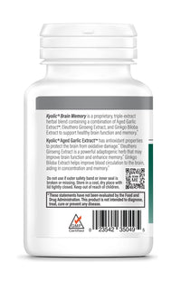 Thumbnail for Kyolic Specialty Series Brain Memory, for Concentration & Recall*, 90 Capsules