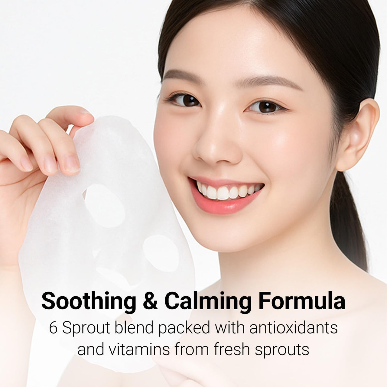 NEAF NEAF Soothing Calm Mask, Overnight Face Mask for Ultra-Hydration. Reducing Sensitive Skin's Redness, Strengthens Moisture Barrier, Korean Skincare (30g x 5ea)