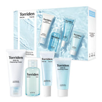 Thumbnail for Torriden DIVE IN Trial Kit | Hyaluronic Acid Infused Daily Skincare Kit - 4 Step Regimen with Foam Cleanser, Facial Toner, Serum, and Cream | Travel Essential | Korean Skin Care Set