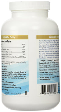 Thumbnail for Nordic Naturals Omega-3 Pet, Unflavored - 330 mg Omega-3 Per Soft Gel - 2 Pack - 360 Total Soft Gels - Fish Oil for Dogs with EPA & DHA - Promotes Heart, Skin, Coat, Joint, & Immune Health - Non-GMO