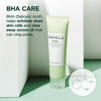 Thumbnail for SKIN1004 Tea-Trica BHA Foam, Makeup Remover with Centella Asiatica & Tea Tree, Korean Face Cleanser for Oil & Sebum Control, Cleansing Foam for Clearing Impurities, Korean Skin Care, 4.22 fl.oz /125ml