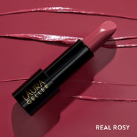 Thumbnail for LAURA GELLER NEW YORK Modern Classic Lipstick - Real Rosy - Ultra-Rich Color - Luxurious and Lightweight - Cream Finish