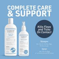 Thumbnail for Veterinary Formula Flea and Tick Bundle – Prevention Spray for Dogs, 8 oz + 16 oz Shampoo for Dog Flea & Tick Control