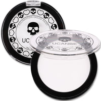 Thumbnail for UCANBE Goth White Cream to Powder Foundation Makeup, Professional Clown White Face Body Paint with Matte Finish for Halloween, SFX Makeup, Cosplay, Costume, Stage, Mime & Film(0.52oz)