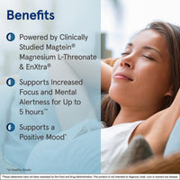Thumbnail for Jarrow Formulas Magnesium L-Threonate, MagMind Productivity, High Absorption Magnesium, Brain Supplements for Memory and Focus, 60 Veggie Capsules, Up to a 30 Day Supply