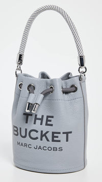 Thumbnail for Marc Jacobs Women's The Leather Bucket Bag, Wolf Grey, One Size