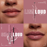 Thumbnail for NYX PROFESSIONAL MAKEUP Line Loud Lip Liner, Longwear and Pigmented Lip Pencil with Jojoba Oil & Vitamin E - Fierce Flirt (Light Mauve Pink)