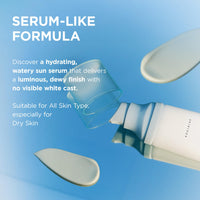 Thumbnail for SKIN1004 Centella Hyalu-Cica Water-Fit Sun Serum UV, Korean Sunscreen SPF 50, Centella Sunscreen, Travel Essentials, Sunscreen with Hyaluronic Acid, No White Cast, Korean Skin Care, 1.69 fl.oz / 50ml