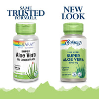 Thumbnail for SOLARAY Super Aloe Vera Gel 8000mg | Naturally Occurring Amino Acids, Vitamins, Minerals, Enzymes & Antioxidants for Healthy Digestion Support | 100 CT