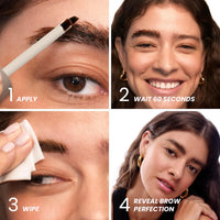 Thumbnail for Wonderskin Wonder Blading Brow Stain & Go Masque - Long Lasting Eye Brow Tint, Transfer Proof and Smudge Proof Eyebrow Tint Stain (Dark Brunette)