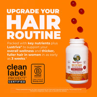 Thumbnail for MaryRuth's Multivitamin + Hair Growth Gummies | with Lustriva® | Biotin 10000mcg | B Vitamins | Formulated for Thicker Hair, Wrinkles, Fine Lines, Skin Care | Ages 18+ | 30 Servings