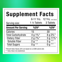 Thumbnail for Benefiber Chewable Prebiotic Fiber Supplement Tablets for Digestive Health, Assorted Fruit Flavors - 100 Count