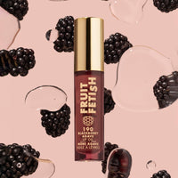 Thumbnail for Milani Fruit Fetish Lip Oil with Vitamin E for Instant Hydration, Fruit Extract Infused Lip Treatment and Moisturizing Lip Gloss - Blackberry Agave