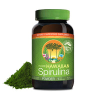Thumbnail for Nutrex Hawaii Pure Hawaiian Spirulina Powder - Vegan Superfood, Farm Grown in Kona, Non-GMO, Immune Support & Cellular Energy, 5 Oz