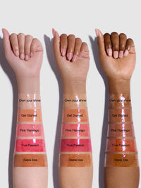 Thumbnail for SHEGLAM Booster Shine Plumping Lip Gloss-Pink Flamingo