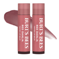 Thumbnail for Burt's Bees Lip Tint Balm with Long Lasting 2 in 1 Duo Tinted Balm Formula, Color Infused with Deeply Hydrating Shea Butter for a Natural Looking Buildable Finish, Fiery Red Dahlia (2-Pack)
